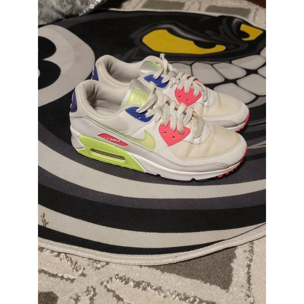 Nike Air Max 90 White Neon Size 8w